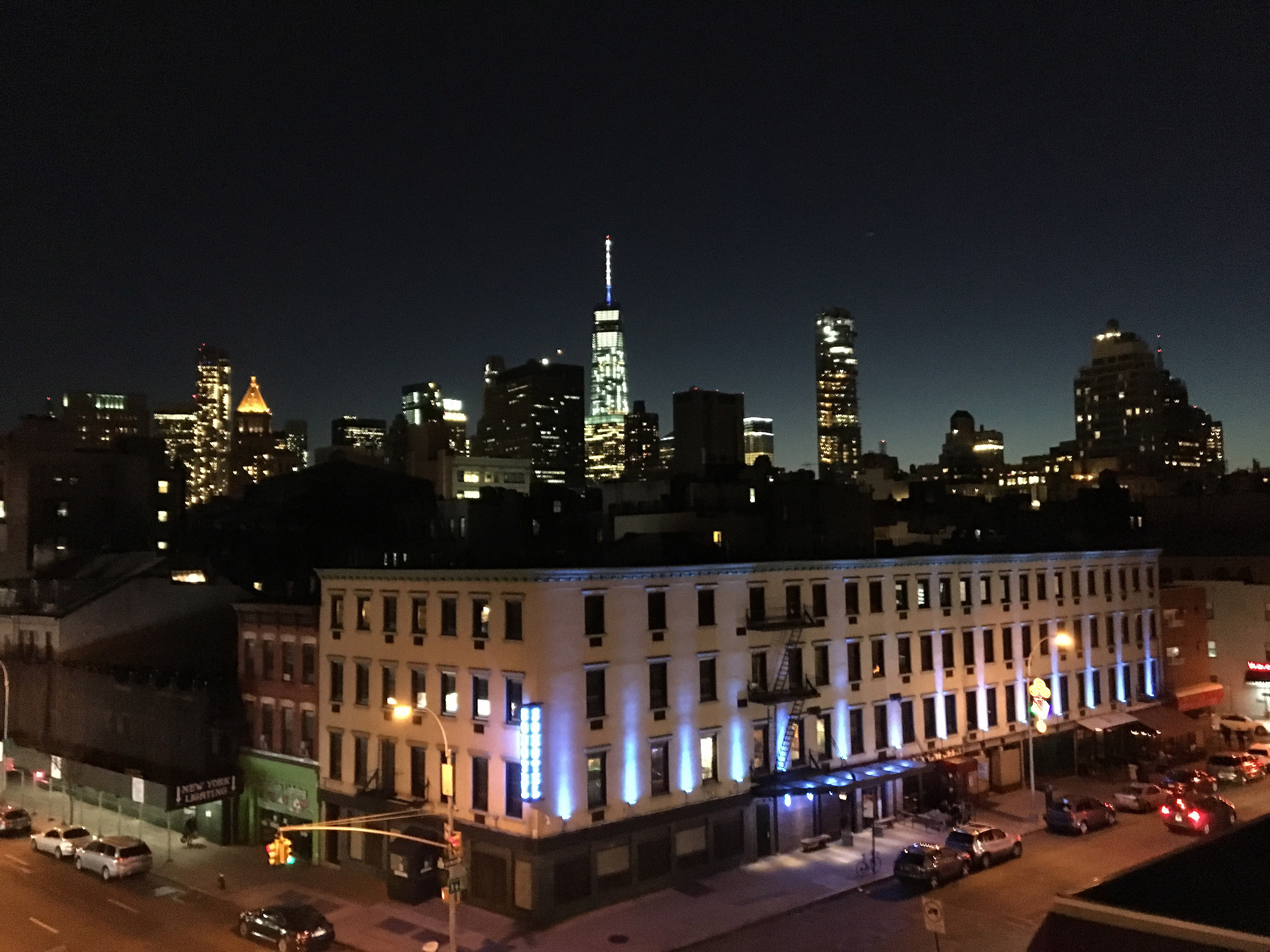 Lights out on the Bowery Mapos Architecture & Design