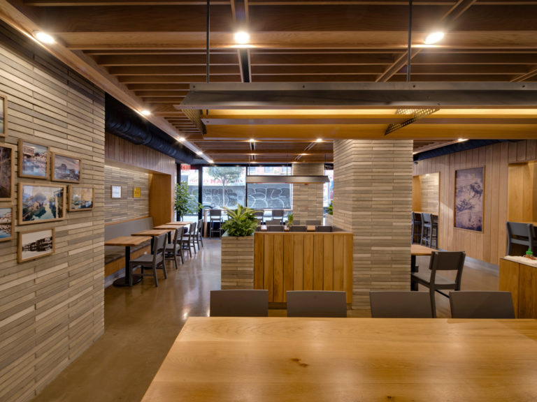 3 Times Restaurant designed by Mapos Architects